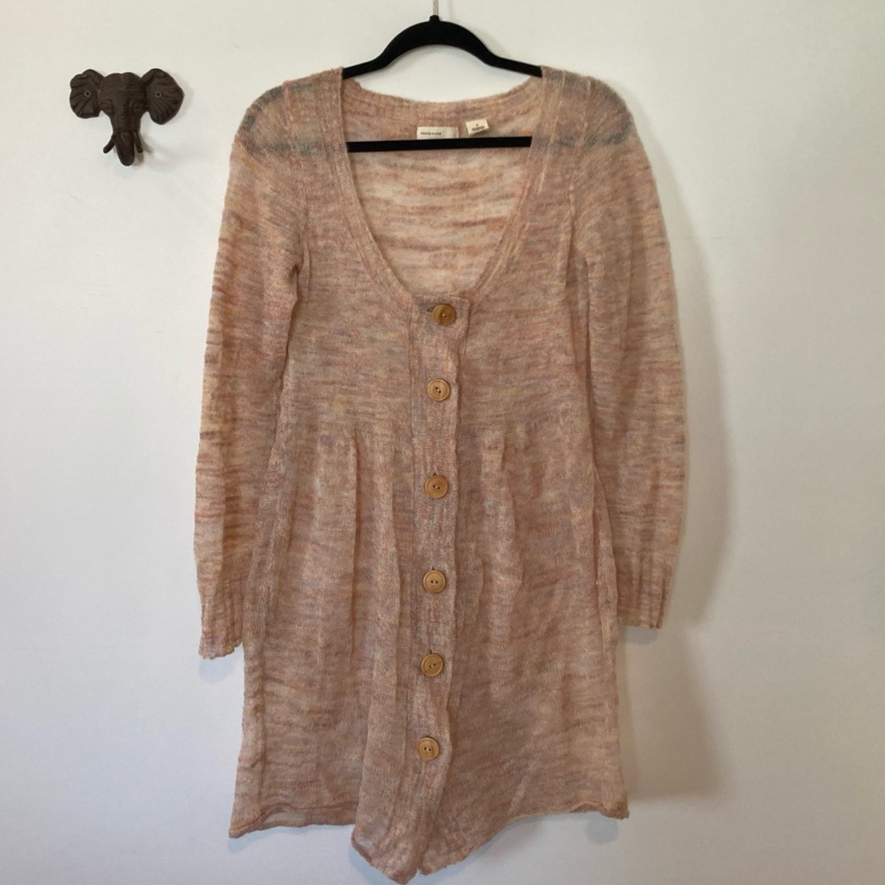 Anthropologie (sleeping on snow) Babydoll Blouse/Sweater